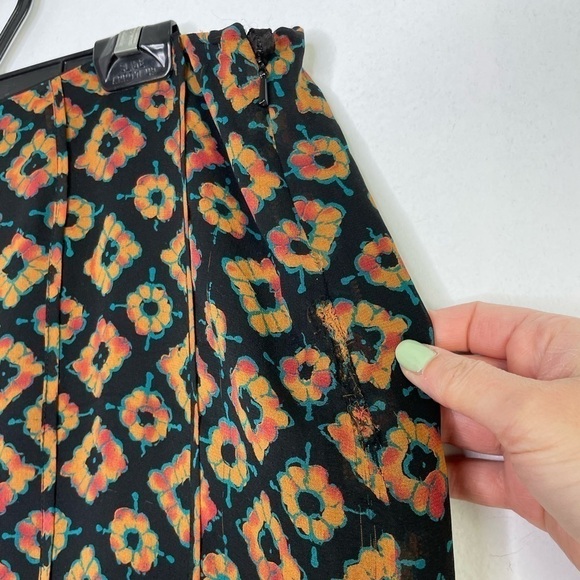 JONES New York printed silk embellished skirt - Picture 2 of 8